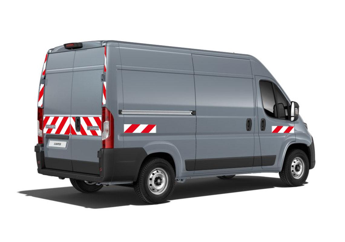 Kit ritroriflettente pretagliato Classe A CITROËN JUMPER 2014-2023